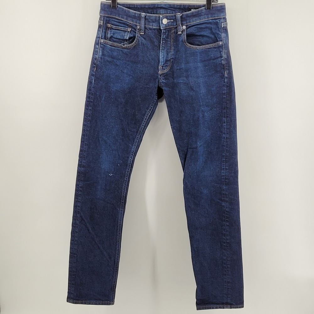 Bonobos Jeans 30x32 Blue Tailored Fit Dark Wash Denim Pants Mens